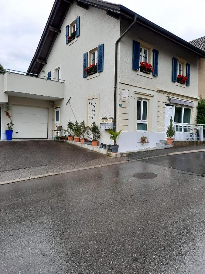 Granges Les Hirondelles, Appartement De Vacances Avec Terrasse Et Coin Grillades מראה חיצוני תמונה